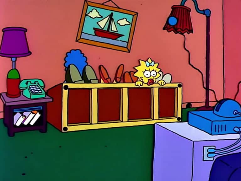 Couchgag aus „Drei Freunde und ein Comic-Heft“ (Staffel 2)