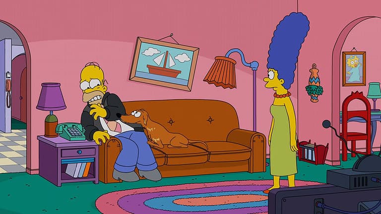 Couchgag aus „Lambo-Man“ (Staffel 35)