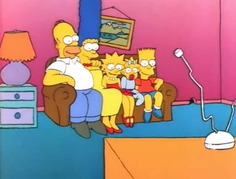 Couchgag aus „Vorsicht, wilder Homer“ (Staffel 1)