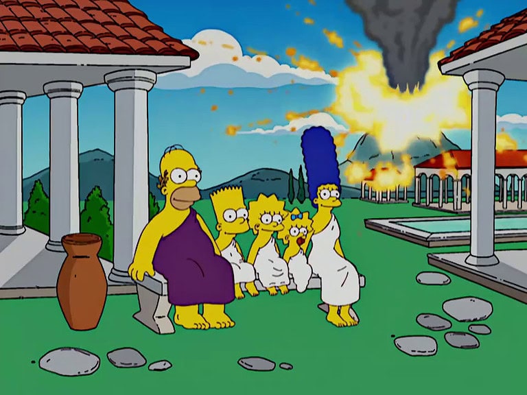Couchgag aus „Das Kreuz mit den Worträtseln“ (Staffel 20)