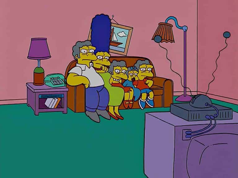 Couchgag aus „Das jüngste Gericht“ (Staffel 16)