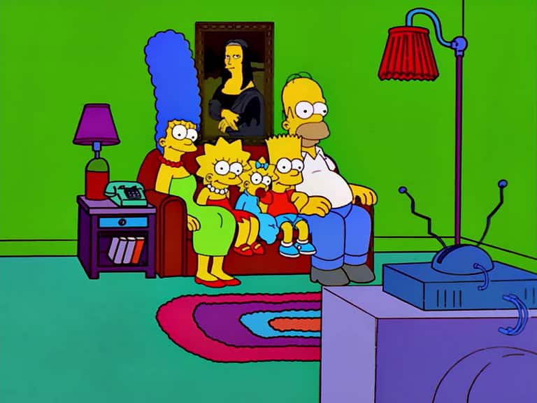 Couchgag aus „Der Videobeichtstuhl“ (Staffel 14)