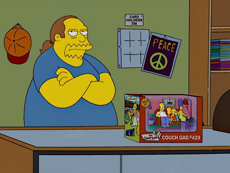Couchgag aus „Die Chroniken von Equalia“ (Staffel 20)