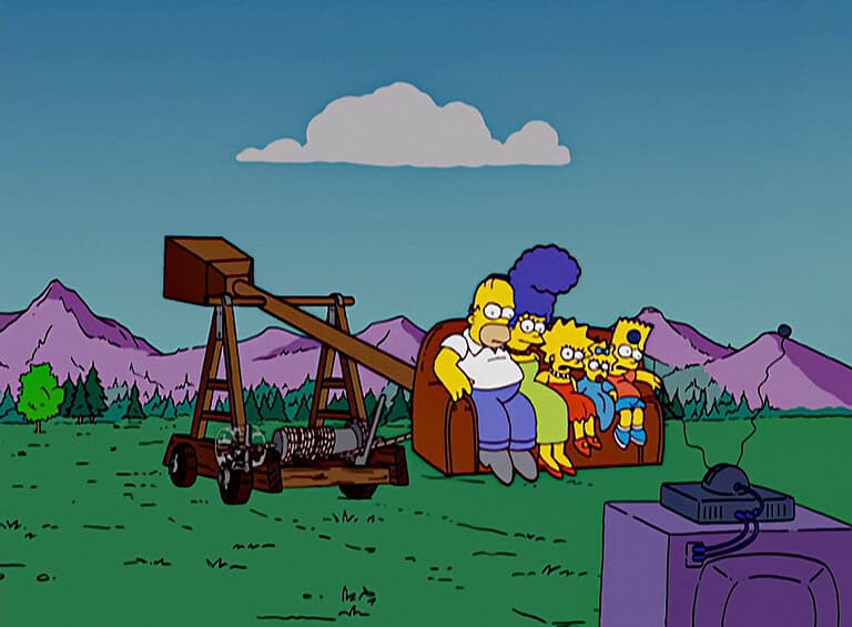 Couchgag aus „Die geheime Zutat“ (Staffel 16)