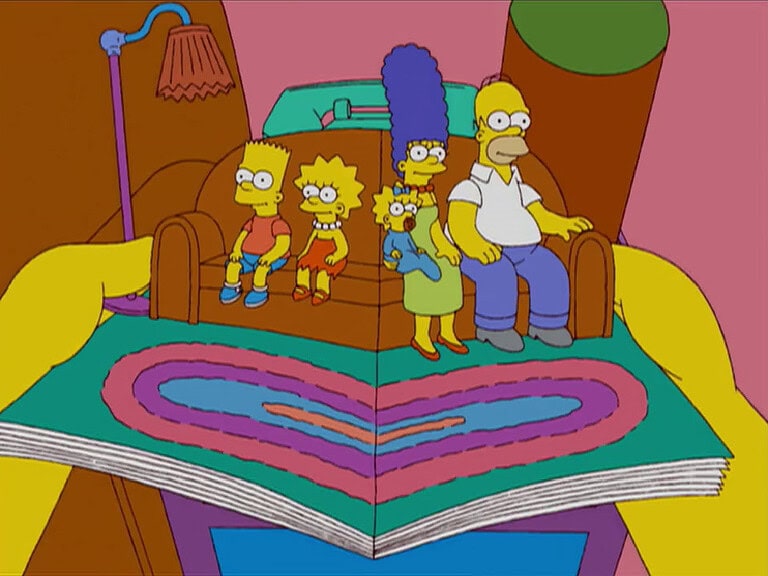 Couchgag aus „Down by Lisa“ (Staffel 19)