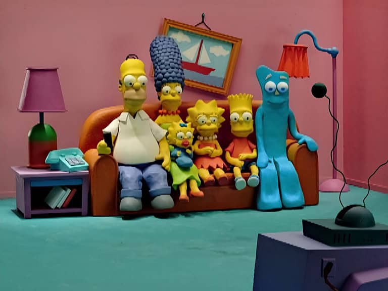 Couchgag aus „Ein perfekter Gentleman“ (Staffel 17)