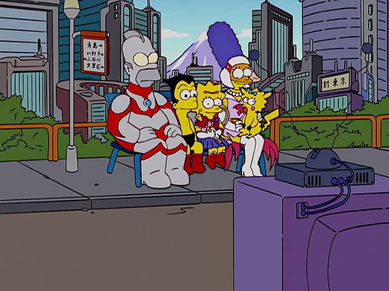 Couchgag aus „Eine Simpsons-Weihnachtsgeschichte“ (Staffel 15)