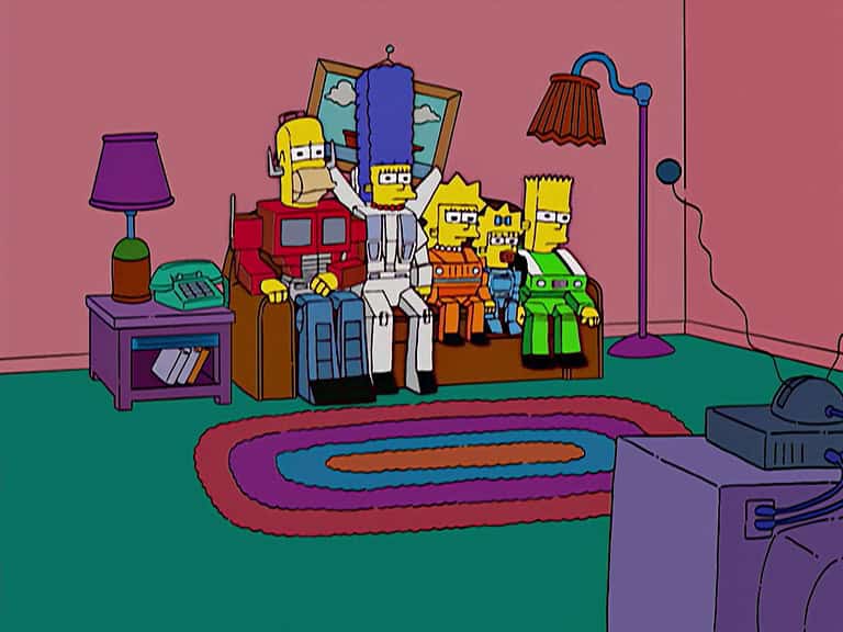 Couchgag aus „Future-Drama“ (Staffel 16)