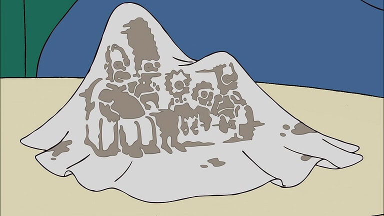 Couchgag aus „Hochzeit kommt vor dem Fall“ (Staffel 20)