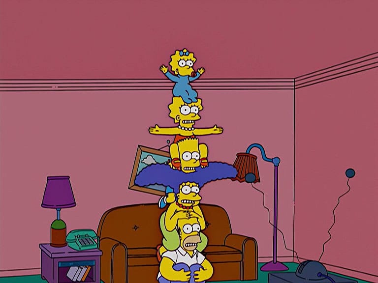 Couchgag aus „Homer und die Halbzeit-Show“ (Staffel 16)