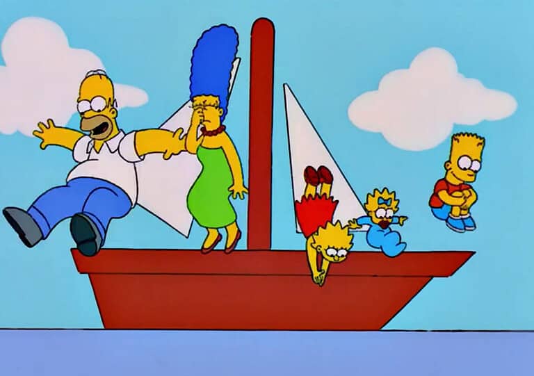 Couchgag aus „Ich bin bei dir, mein Sohn“ (Staffel 13)