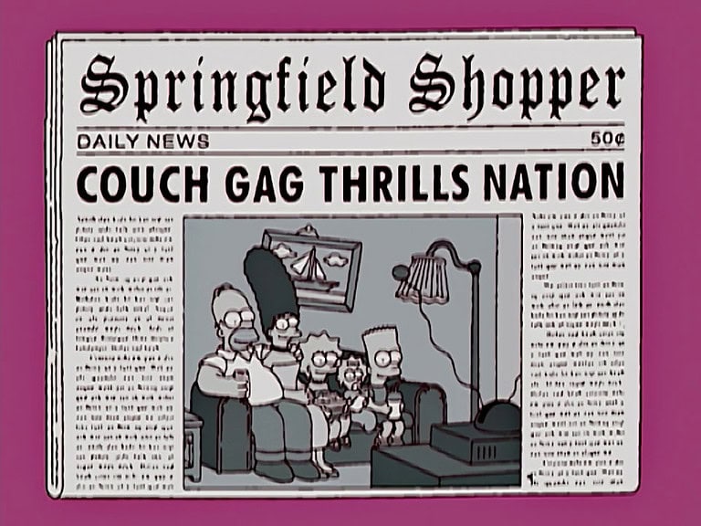 Couchgag aus „Marge Online“ (Staffel 18)