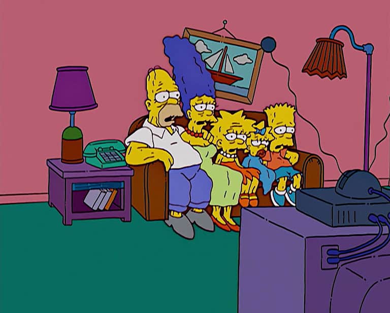 Couchgag aus „Marge im Suff“ (Staffel 15)