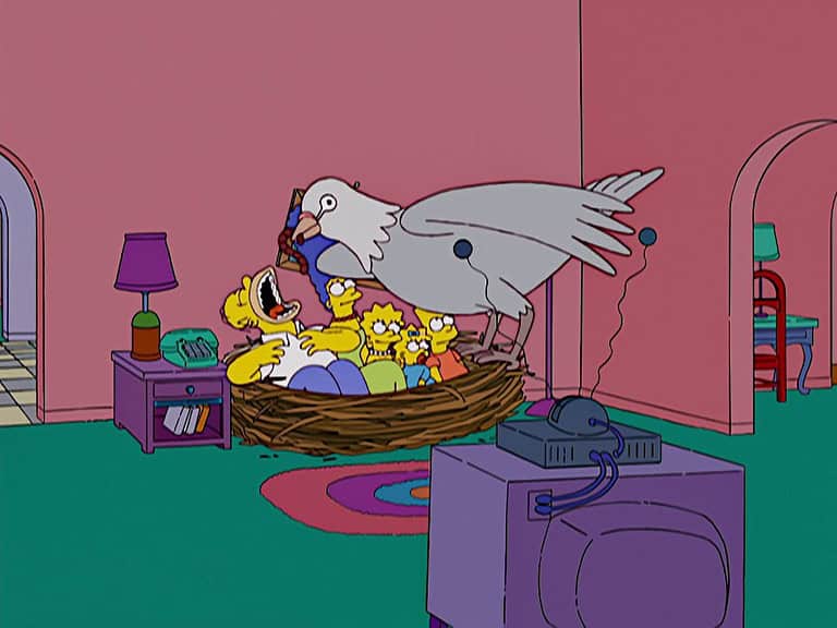Couchgag aus „Marge und der Frauen-Club“ (Staffel 17)