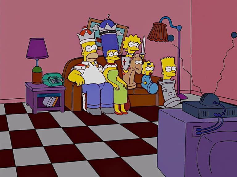 Couchgag aus „Pranksta Rap“ (Staffel 16)