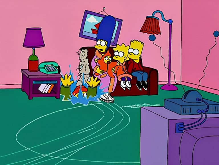 Couchgag aus „Tennis mit Venus“ (Staffel 12)