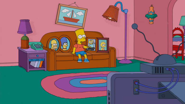 Couchgag aus „Affenhilfe“ (Staffel 28)