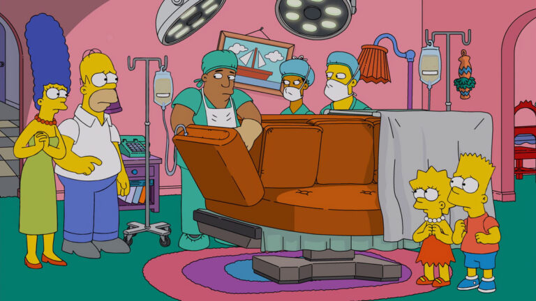Couchgag aus „Arche Monty“ (Staffel 29)