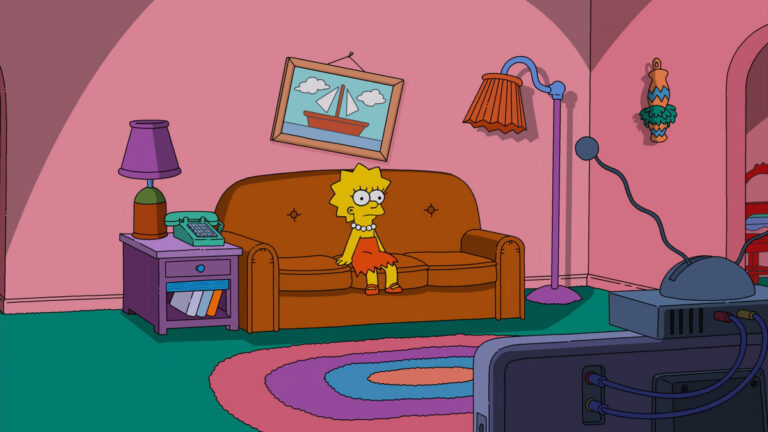 Couchgag aus „Bildschirmlos - Disney+: Zappenduster“ (Staffel 31)