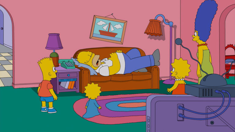 Couchgag aus „Daddicus Finch“ (Staffel 30)