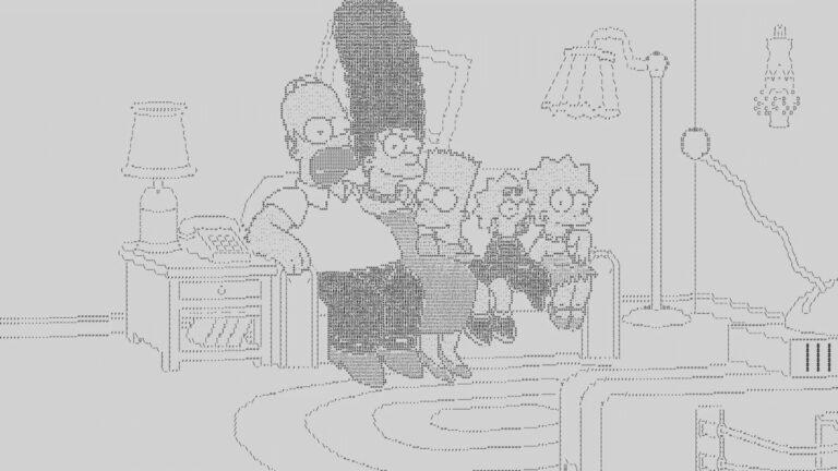 Couchgag aus „Denn sie wissen nicht, wen sie würgen“ (Staffel 22)