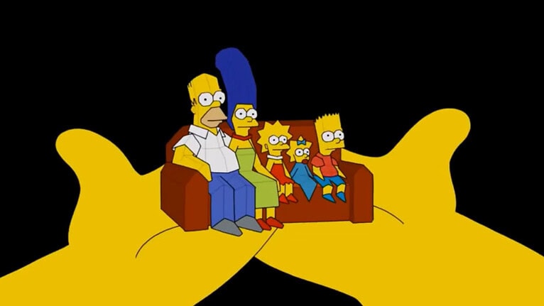 Couchgag aus „Der Winter unseres monetarisierten Vergnügens“ (Staffel 31)