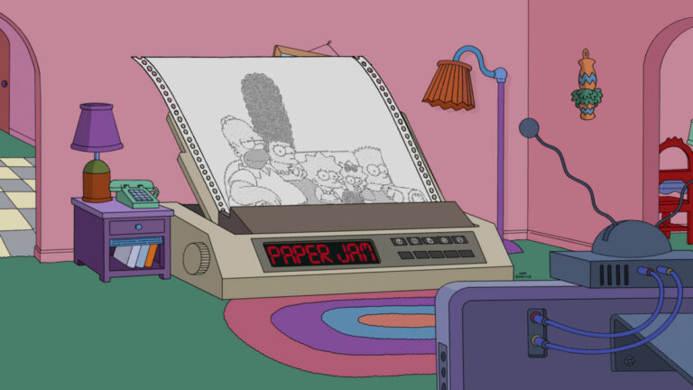 Couchgag aus „Ein Herz und eine Krone“ (Staffel 26)