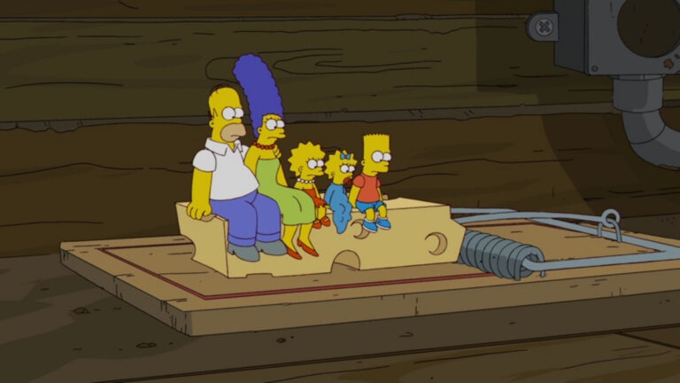 Couchgag aus „Eine Taube macht noch keinen Sommer“ (Staffel 22)