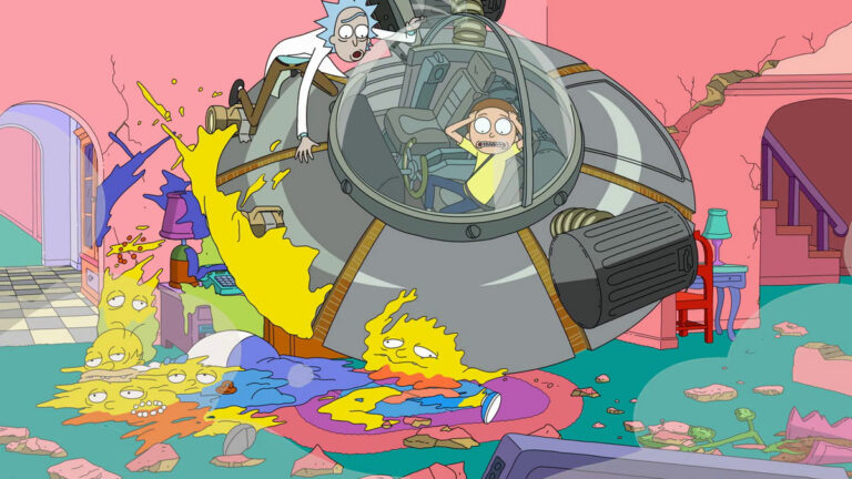 Couchgag aus „Eins, zwei oder drei“ (Staffel 26)