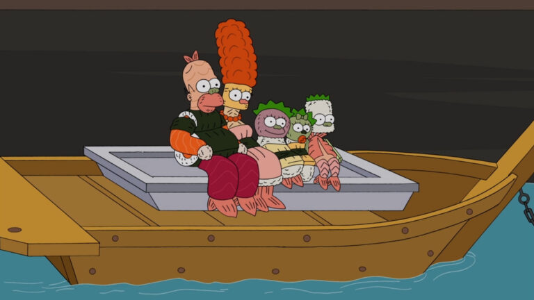 Couchgag aus „Fett ist fabelhaft“ (Staffel 26)