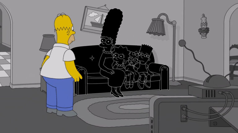 Couchgag aus „Harmonie vs. Philharmonie“ (Staffel 30)