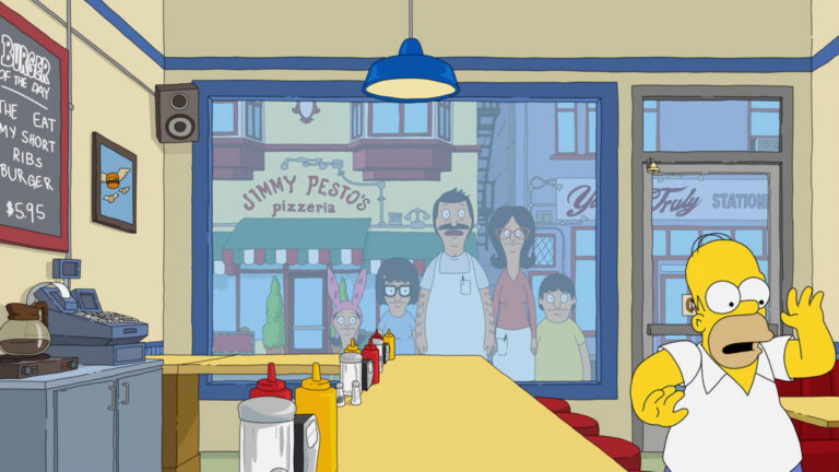 Couchgag aus „Himmlische Geschichten“ (Staffel 30)