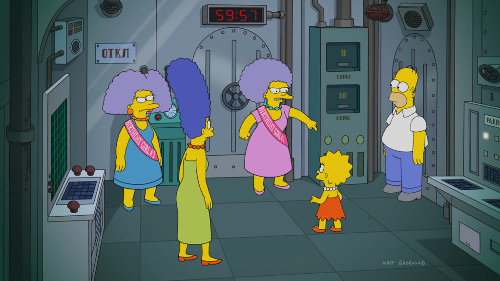 Homer and Her Sisters Die Simpsons Folge 777 36ABF03 9. Episode © 20th Television / Disney – redaktionelle Verwendung (Fanprojekt) Homer and Her Sisters