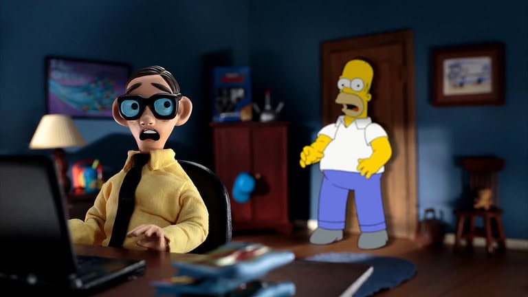 Couchgag aus „Homersche Eröffnung“ (Staffel 28)