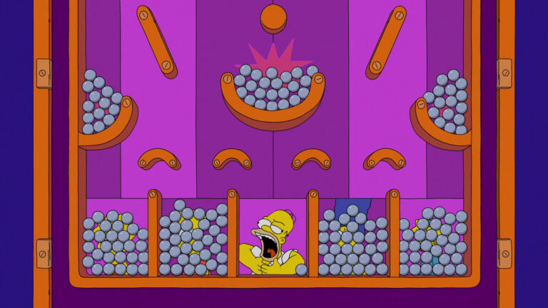 Couchgag aus „Krise nach Kamp Krusty“ (Staffel 28)