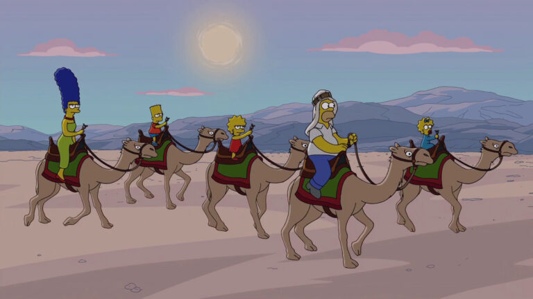Couchgag aus „Liebe liegt in der N2-O2-Ar-CO2-Ne-He-CH4“ (Staffel 27)