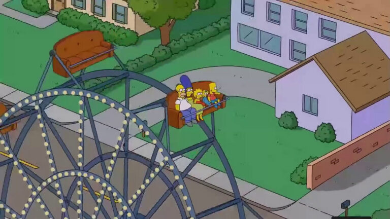 Couchgag aus „Links liegen gelassen“ (Staffel 29)