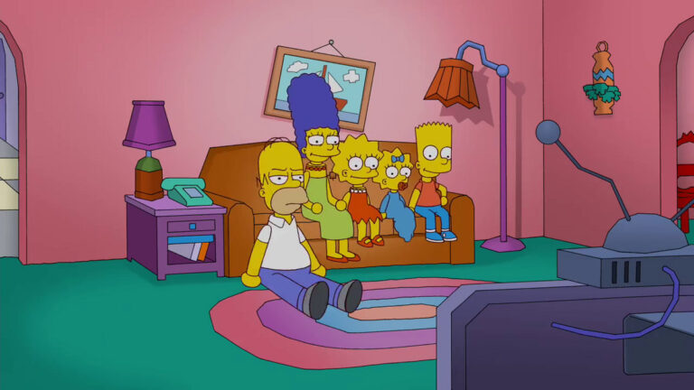Couchgag aus „Lisa wird gaga“ (Staffel 23)