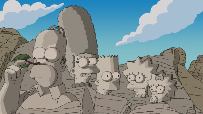 Couchgag aus „Marge, das Monster - Disney+ Titel: Gemeine Marge“ (Staffel 33)