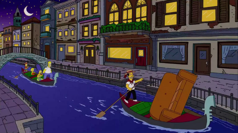 Couchgag aus „Marge macht mobil“ (Staffel 21)