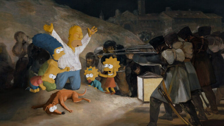 Couchgag aus „Mr. und Mrs. Smithers“ (Staffel 28)