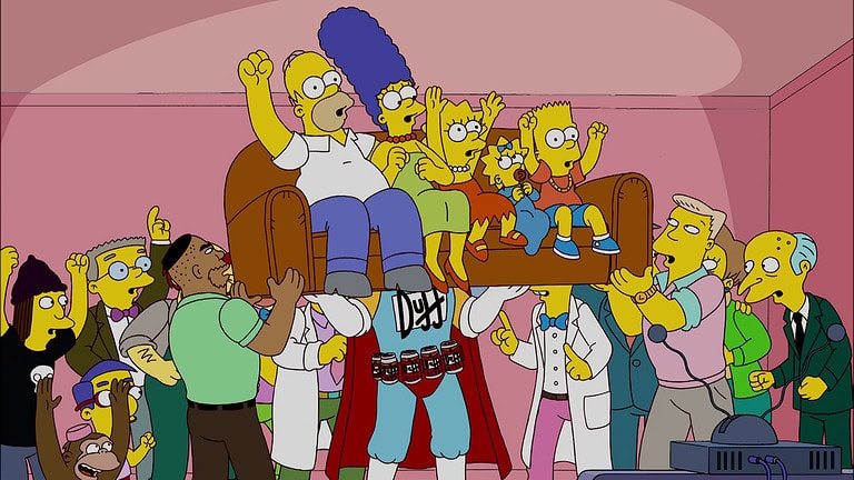 Couchgag aus „Nedtropolis“ (Staffel 21)