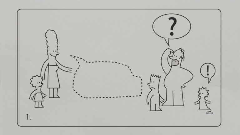 Couchgag aus „Orange is the New Yellow“ (Staffel 27)