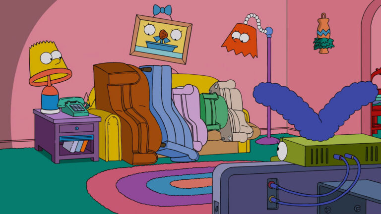Couchgag aus „Talent mit Pfiff“ (Staffel 29)