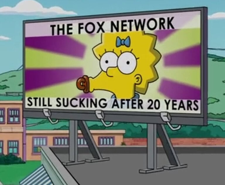 Werbetafelgag aus „Es war einmal in Springfield“ (Staffel 21)