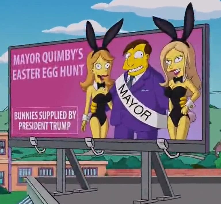 Werbetafelgag aus „Krusty macht ernst“ (Staffel 29)