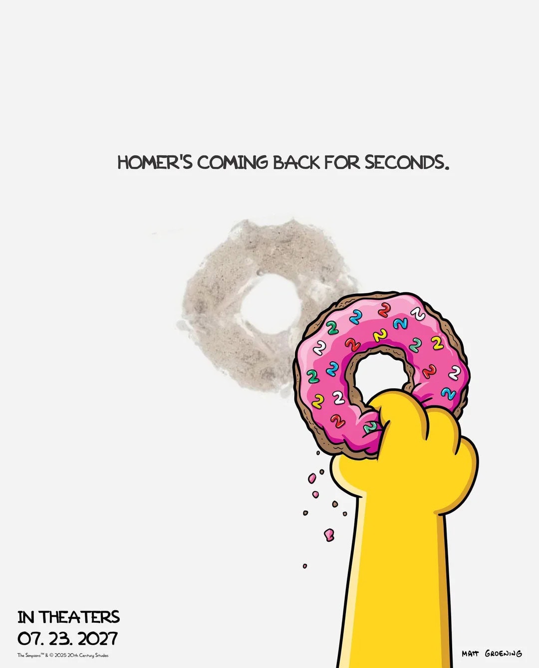 Homer mit Donut, kommt zurück ins Kino (teaserbild)