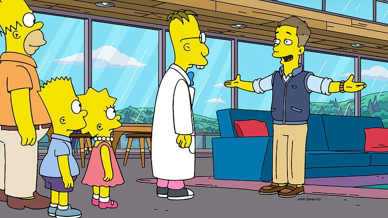 Bart N Frink Folge 796 CODE 36ABF16 Episode 6 37. Staffel Die Simpsons 5 © 20th Television / Disney – redaktionelle Verwendung (Fanprojekt)