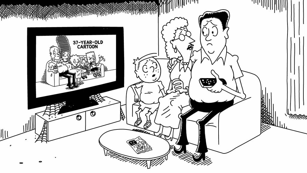 Couchgag: Ein fettes Ende