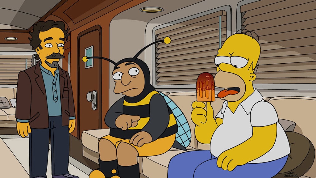 ¡The Fall Guy Yi Yi 802 Folge 12. Episode Code 37ABF06 37. Staffel Die Simpsons Promo7 © 20th Television / Disney ¡The Fall Guy-Yi-Yi!